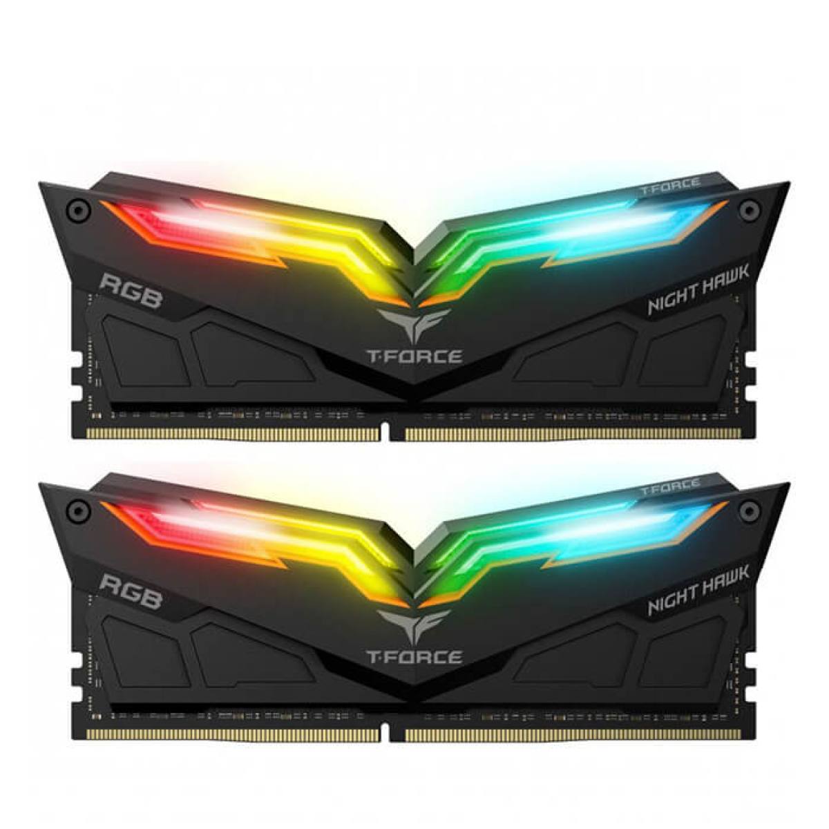 Team Night Hawk RGB  Night Hawk DDR4 - 3000MHz  8GBx2